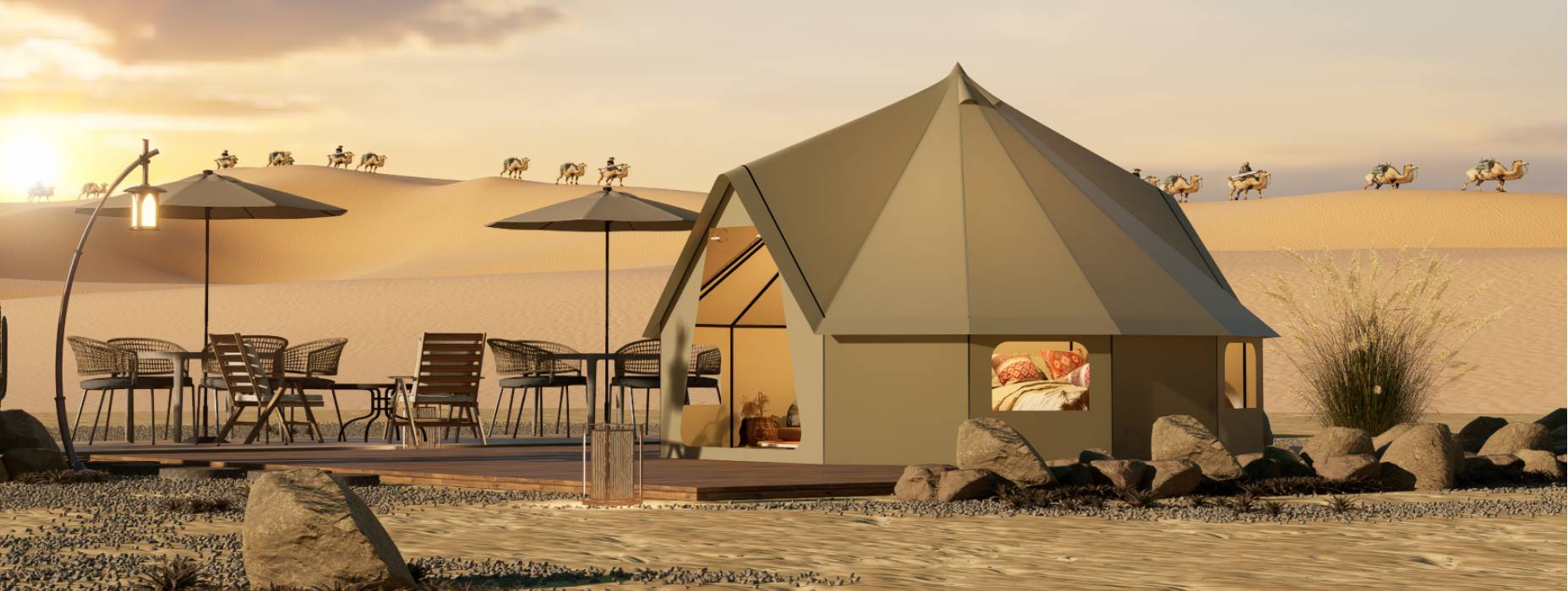 云溪区露营酒店帐篷产品